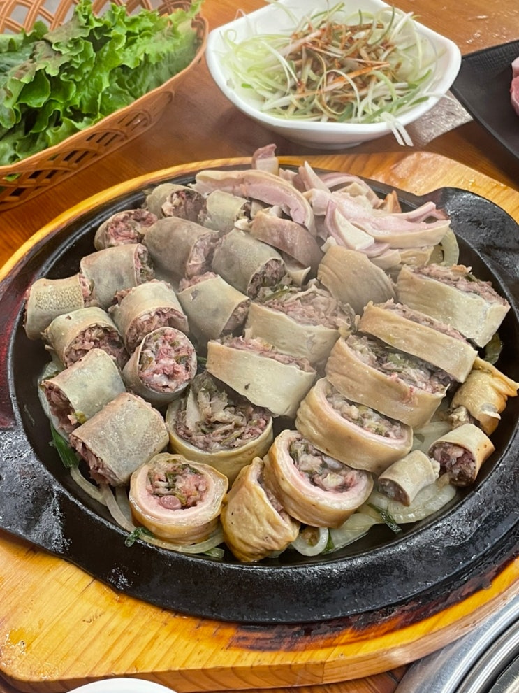 용인 백암 최상급 한우한돈, 막창순대 맛집 “옥산가든”