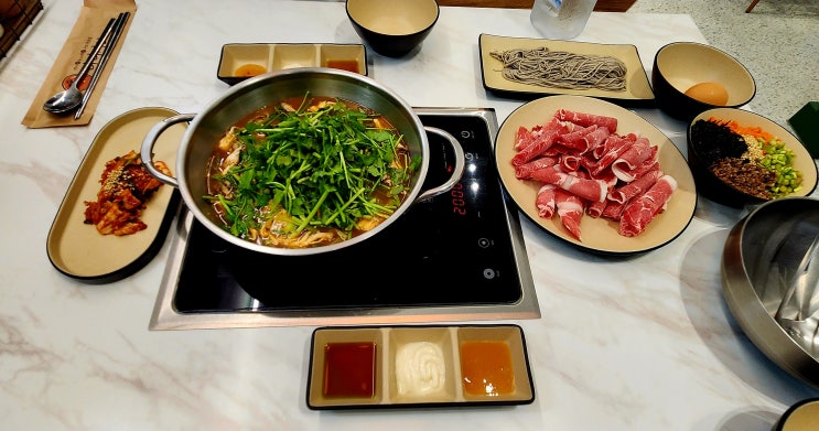  창원 샤브샤브 어반브릭스 맛집 리리샤브