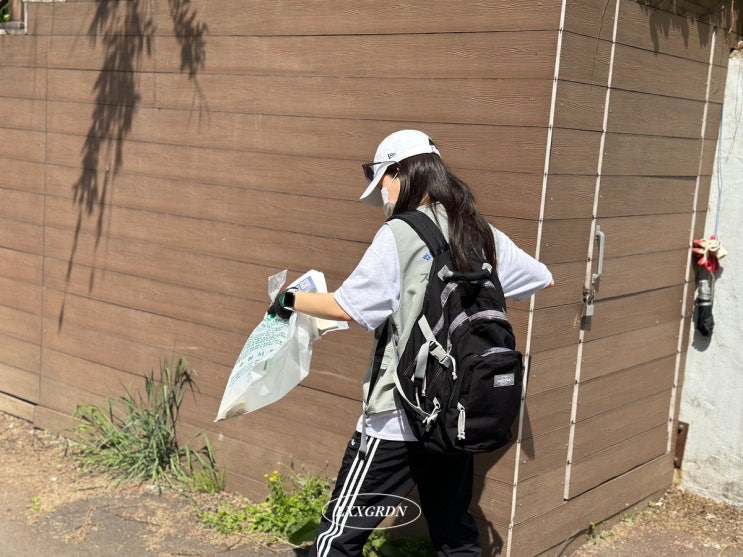  정토불교대학 첫 번째 실천 활동 | 줍깅(환경보호)