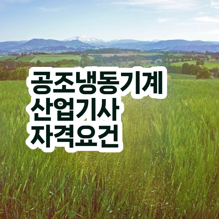  공조냉동기계산업기사 응시조건 온라인 과정으로 반 년만에 완료한 팁