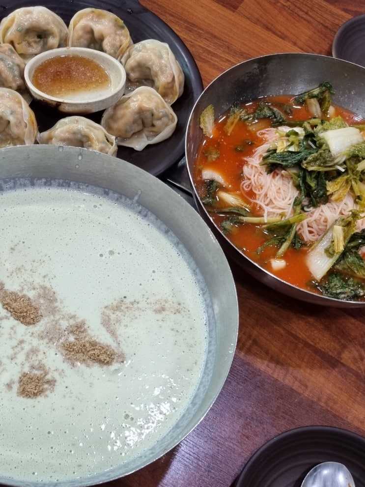  대전 한화생명이글스파크 근처 문창동 콩국수 맛집 [옛콩마을]