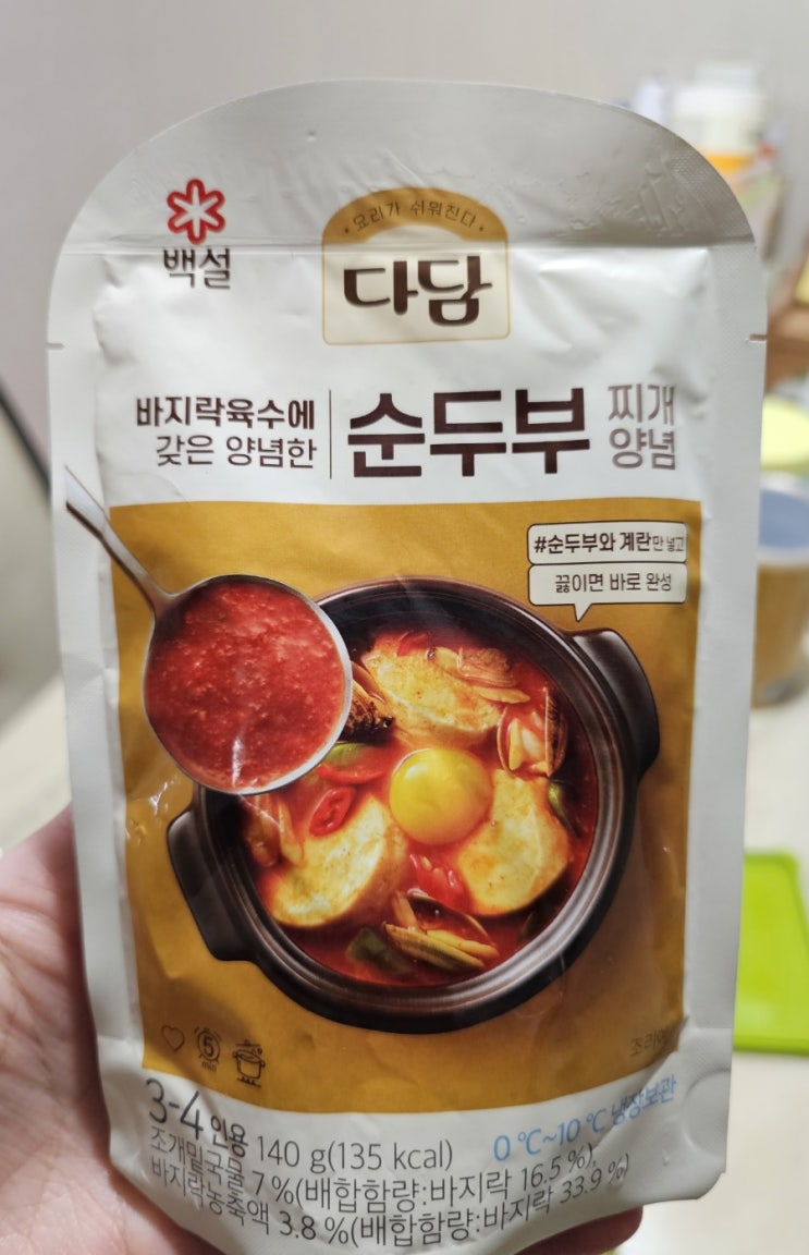  다담 순두부찌개양념 소스