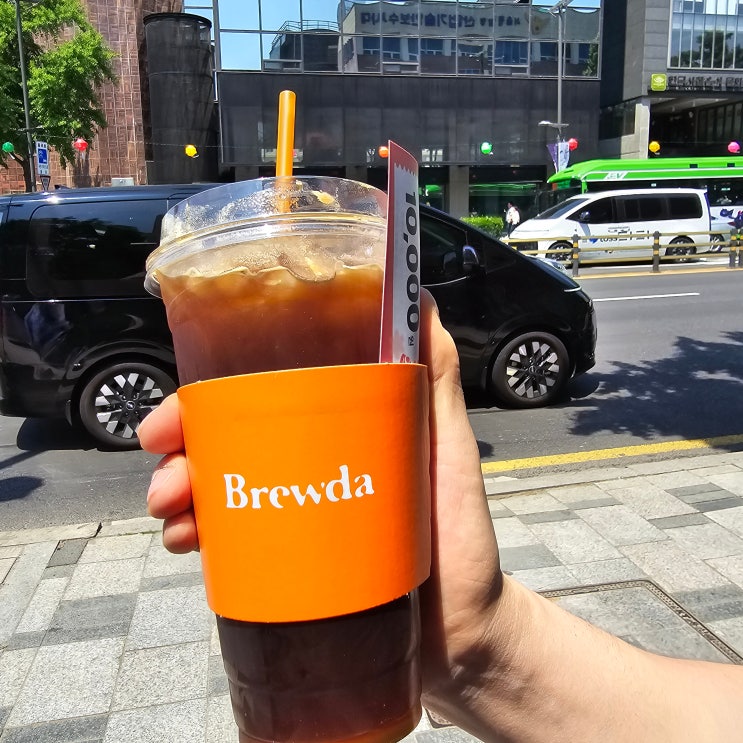  서울 안국역ㅣ브루다 카페 Brewda Cafe 가성비 아이스 아메리카노 내 돈 내산 방문 후기