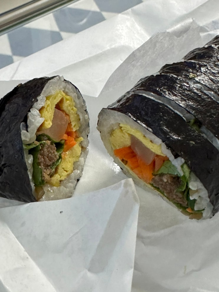  등촌역 소요김밥 간단 식사 메뉴