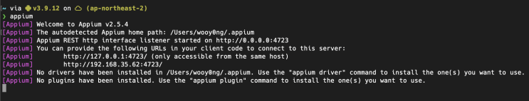  (appium) Appium을 이용한 iOS Simulator 연결