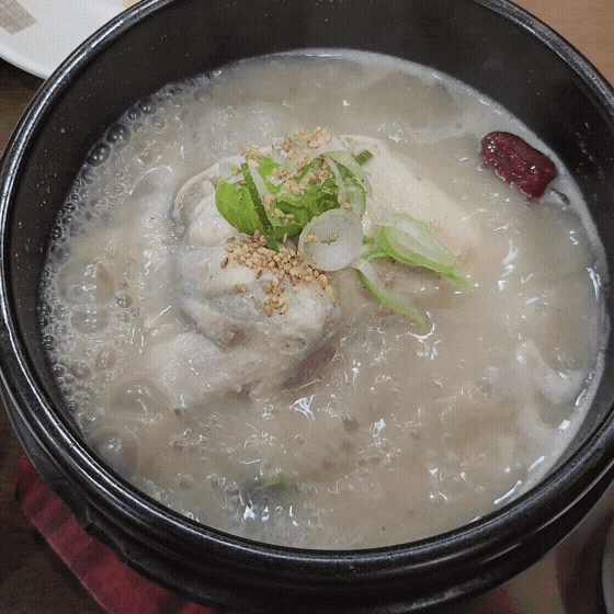  김해 율하밥집 삼계탕맛집 백제미궁삼계탕&꼬김빱다방