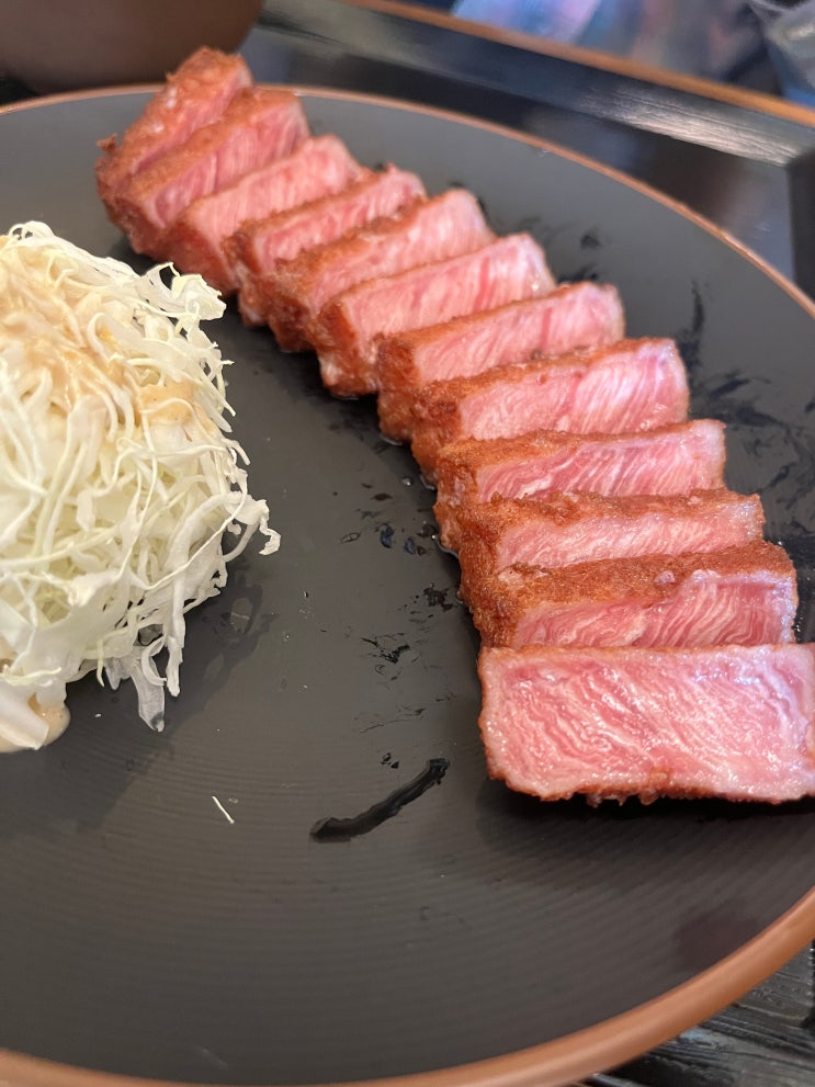  행궁동 맛집 규카츠정 행리단길점 내돈내산