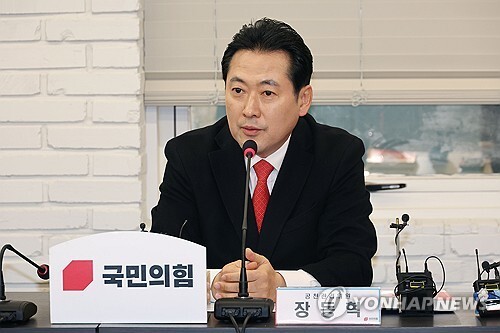 <b>장동혁</b>, 국민의힘 신임 원내수석대변인 내정