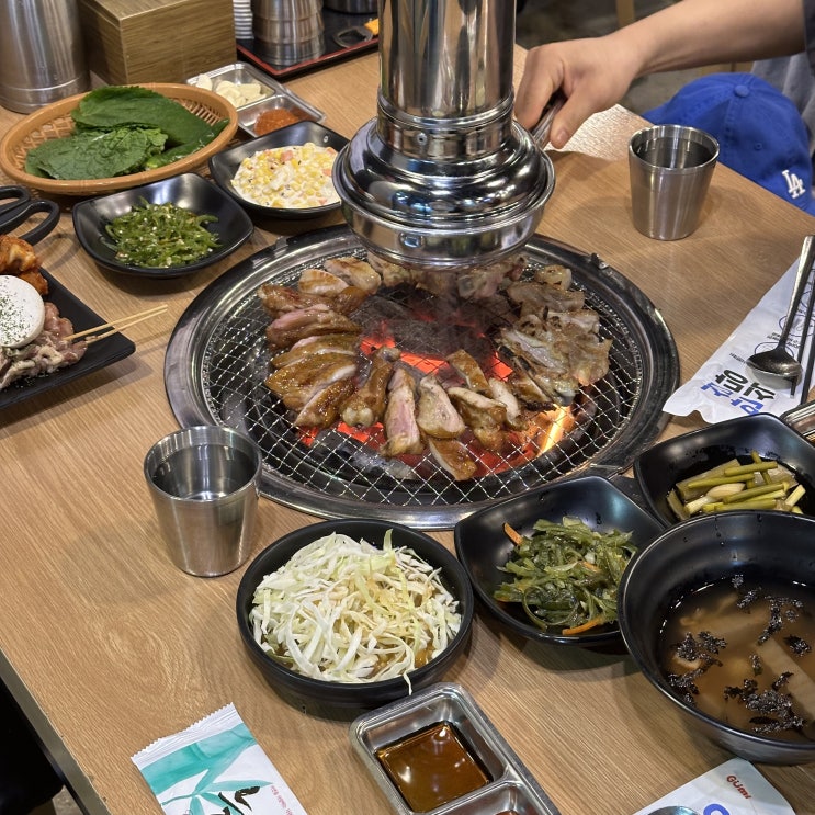  구미 복개천 송정닭갈비 맛집 28청춘숯불닭갈비 송정본점