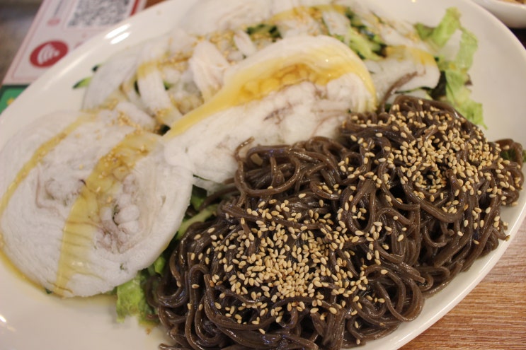  천호역맛집 부산한치모밀, 재방문의사있음!!