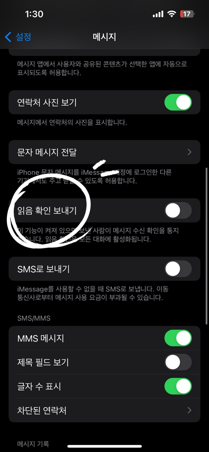  아이폰 문자 읽음표시 끄기, 그 외 다양한 기능들도 알아보자!