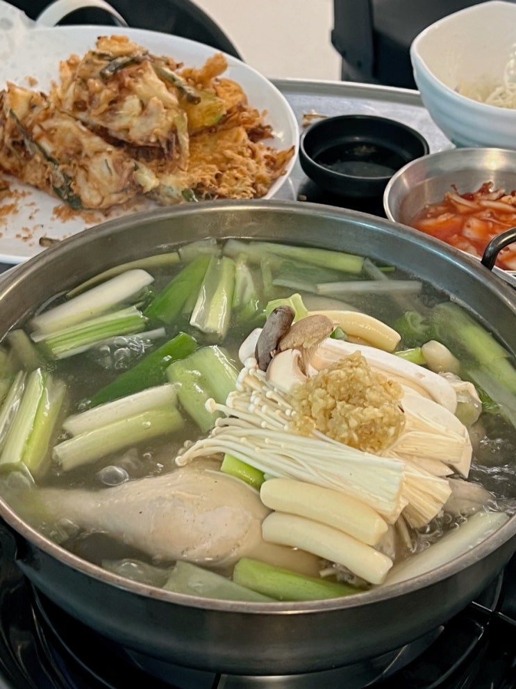  분당 미금역 맛집 든든한 점심 한 끼 찾는다면 닭한마리 원닭