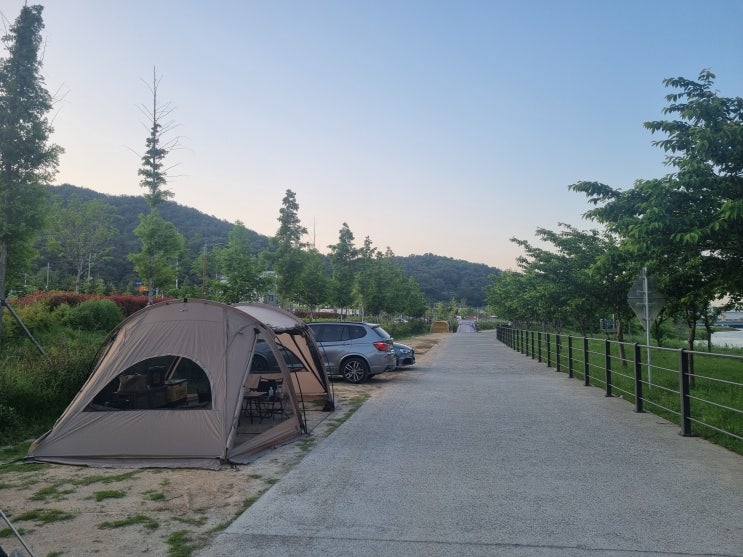  부산 강서구 지사천 노지캠핑 & 코베아 와일드탱고