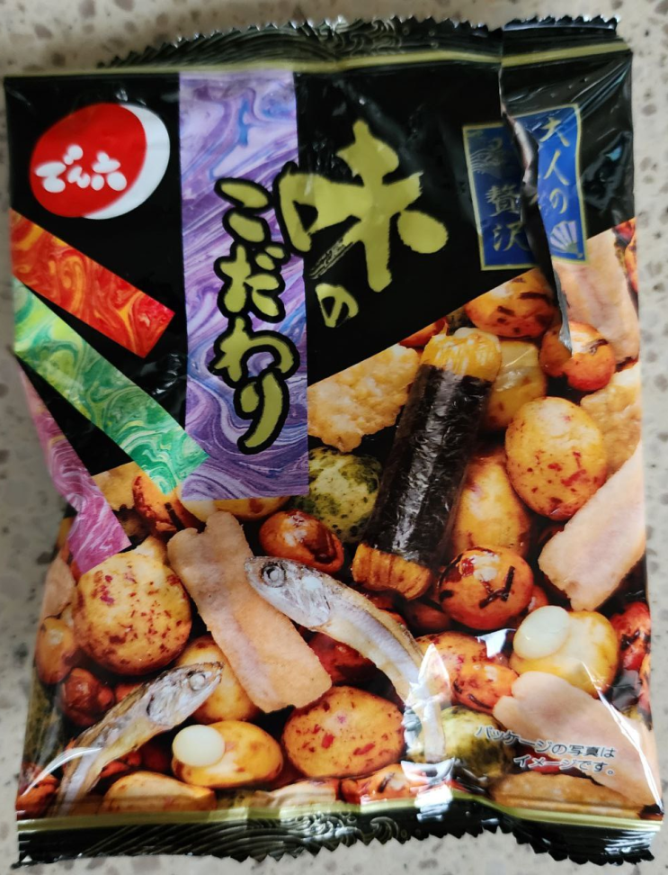  [일본 과자] 2024년 덴로쿠의 아지노코다와리 후기 (でん六の「味のこだわり」)