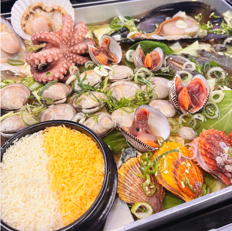  동탄 영천동 11자 상가 맛집 오아시스조개 조개전골에 소주한잔