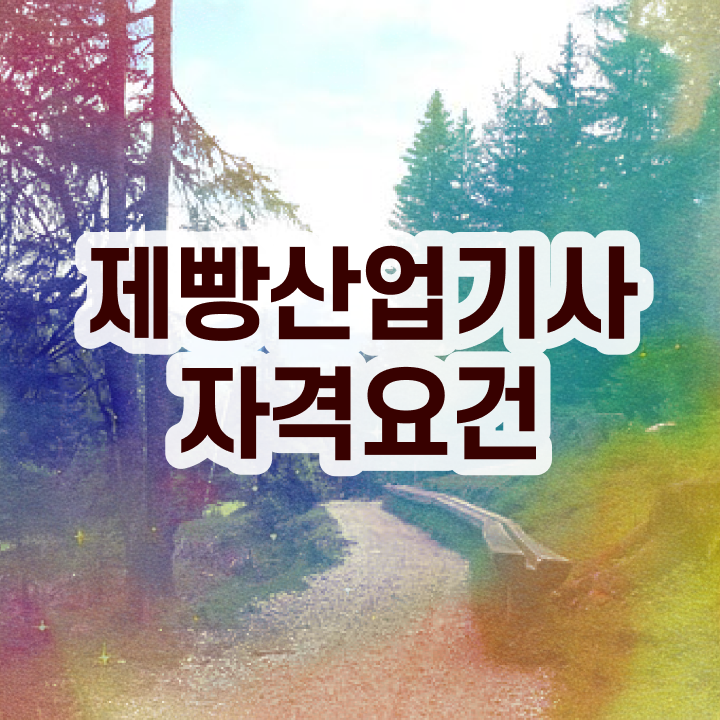  제빵산업기사 전망 제빵산업기사 시험자격 학점은행제로 단기간에 완료한 노하우
