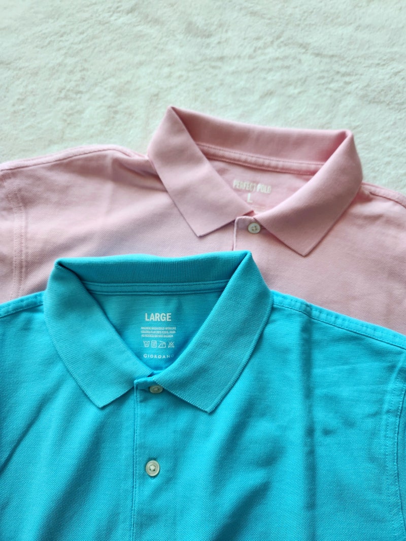 지오다노 카라티, 코튼 폴로 피케 반팔티[Giodano Cotton Polo PK T-shirt]