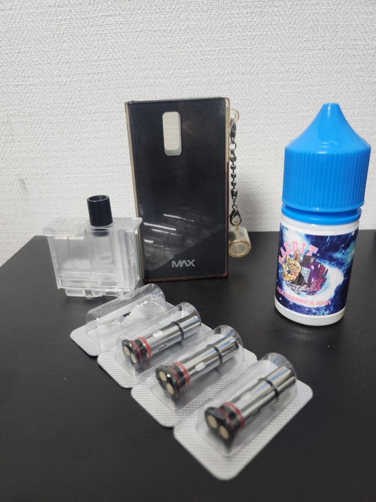  화정역전자담배 래빗전자담배 딸기키위 액상 후기