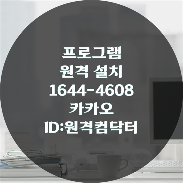  성북구 원격 프로그램 설치 서비스 이용하기 윈도우설치/포토샵,일리스트설치/캐드,스케치업설치/패러럴즈설치/한글,엑셀,Ms오피스설치