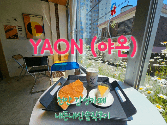  YAON 야온 천안감성카페 내돈내산솔직후기