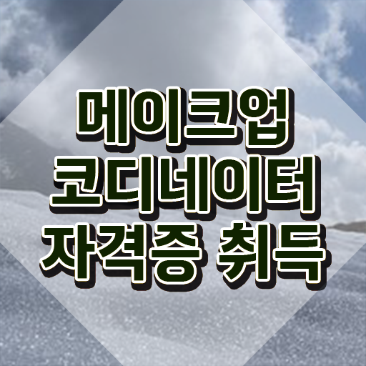  메이크업 아티스트 월급 , 메이크업코디네이터 자격증 1급,2급 동시에 준비한 방법 확인
