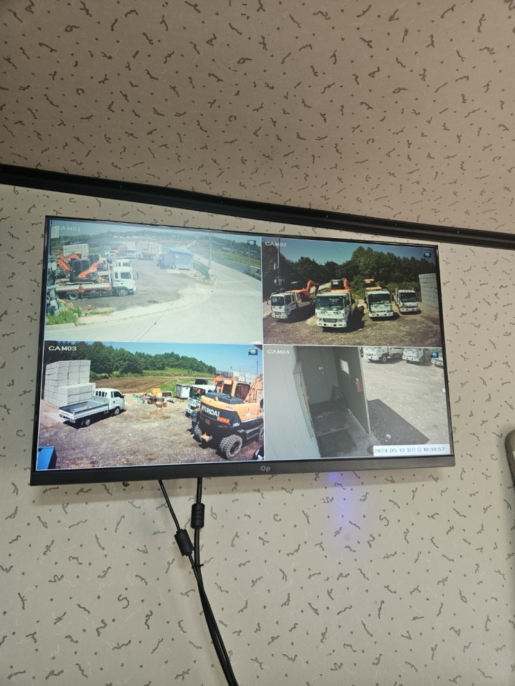  익산 우신 중기 카메라 컨테이너 이전 cctv 카메라 설치