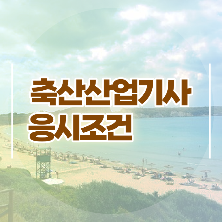  축산산업기사 독학 축산산업기사 응시조건 온라인 과정으로 반 년만에 끝낸 팁