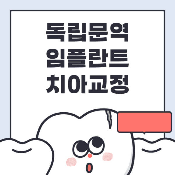  독립문역 강력 추천! 임플란트, 치아교정, 진료비 등 최신 정보와 전문 환경