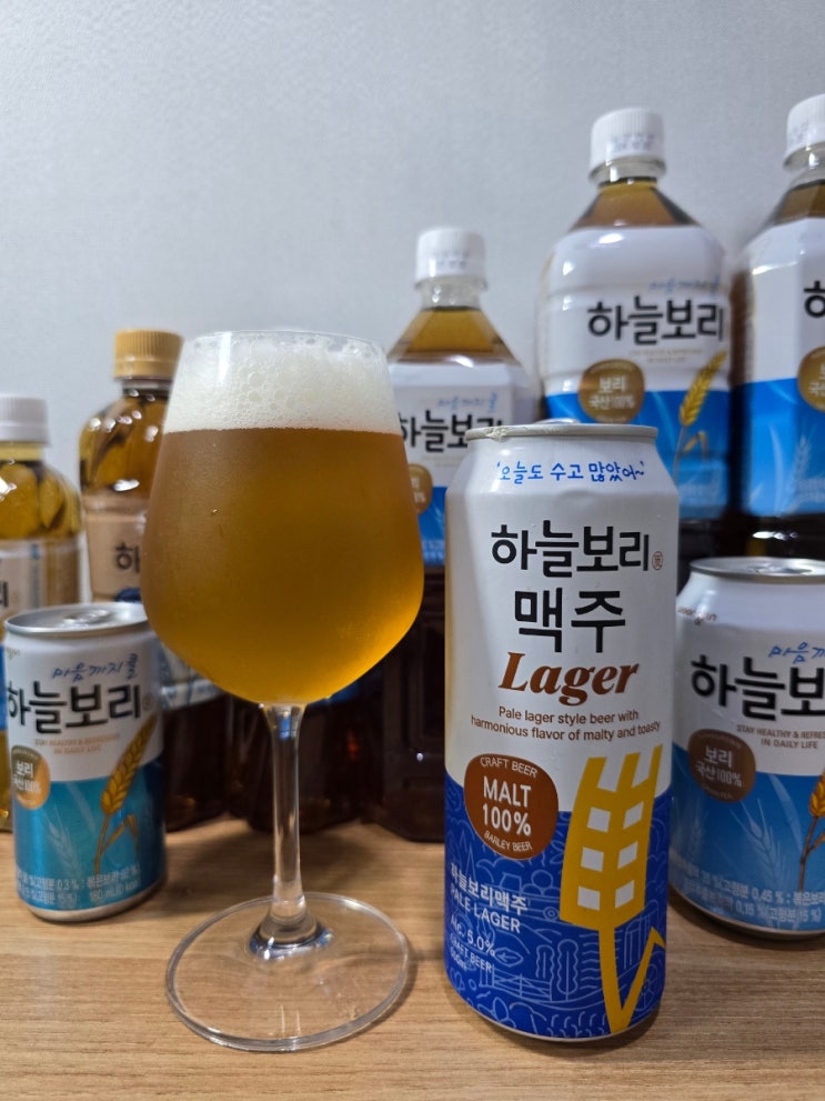  어메이징브루잉 하늘보리맥주 솔직후기 (가격, 파는곳)