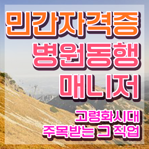  병원동행 매니저 20일 만에 병원동행서비스 매니저 합격 전략
