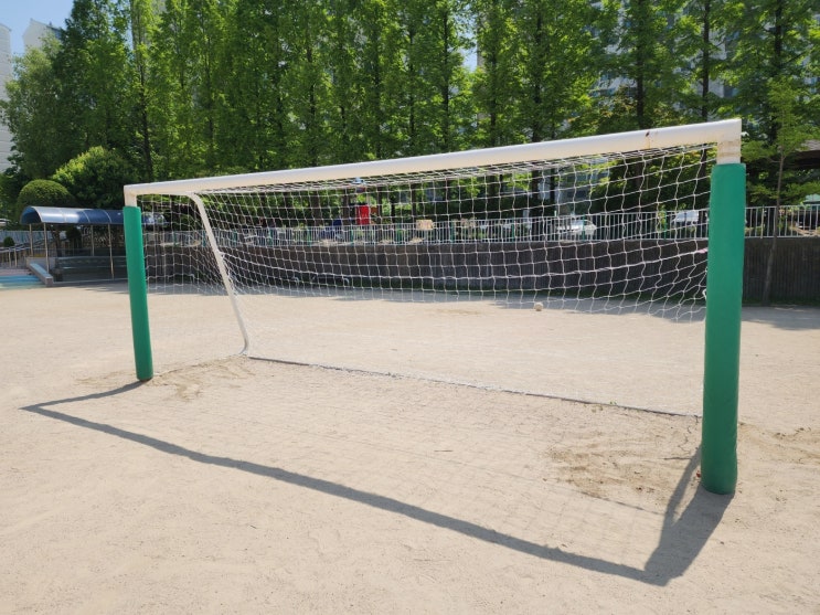  [날개스포츠] 수원영덕초교 축구골망 교체, 축구네트 교체 작업