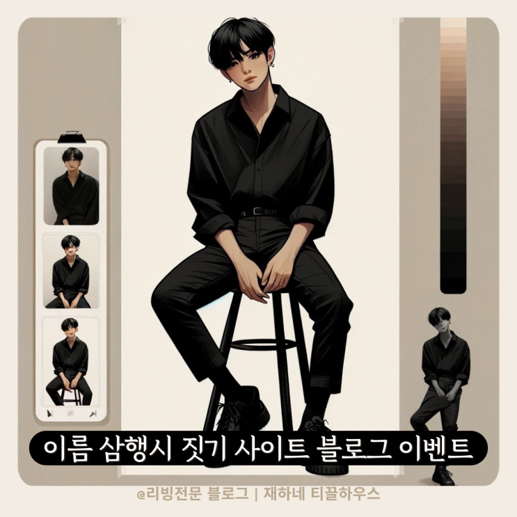  이름 삼행시 짓기 사이트 챌린지와 블로그 댓글 이벤트