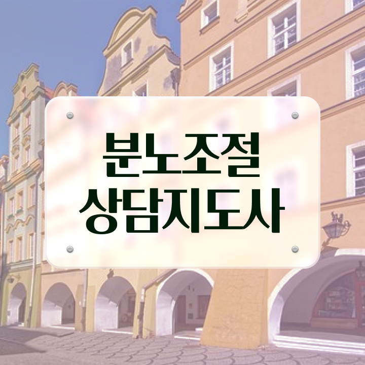  분노조절장애영화 , 분노조절상담지도사자격증 인강만 듣고 준비 과정