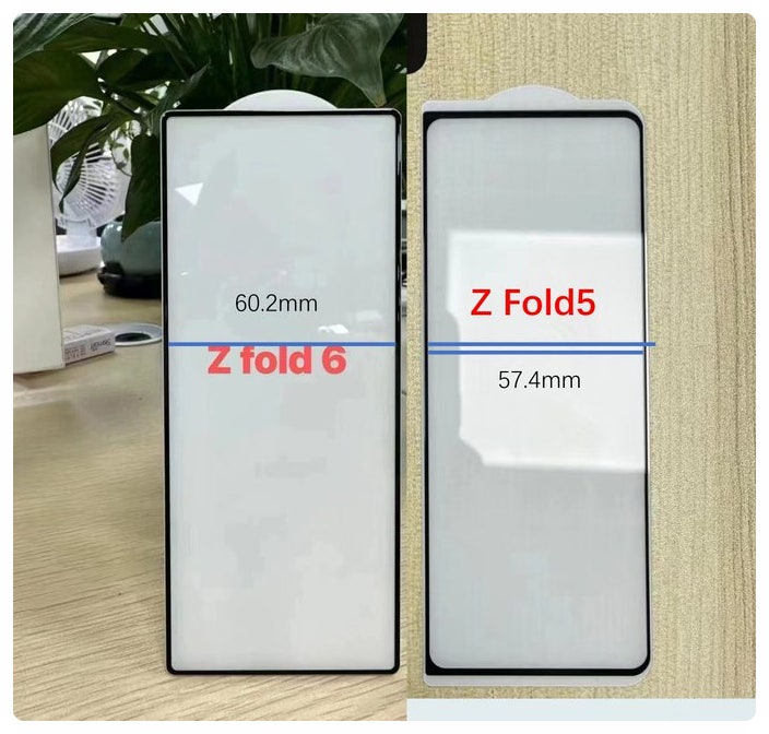  갤럭시 z 폴드6 출시일과 유출된 스크린 크기