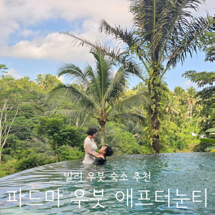 발리 신혼여행 파드마 우붓 리조트 플로팅애프터눈티 예약방법 금액 메뉴 이용시간 Padma resort ubud
