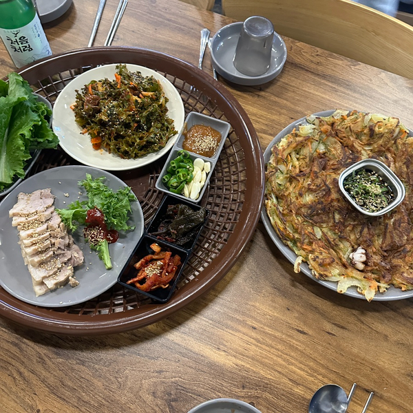  전주 송천동 서비스 안주가 끊임없이 나오고 보쌈과 부침개가 맛있는 다가양조장
