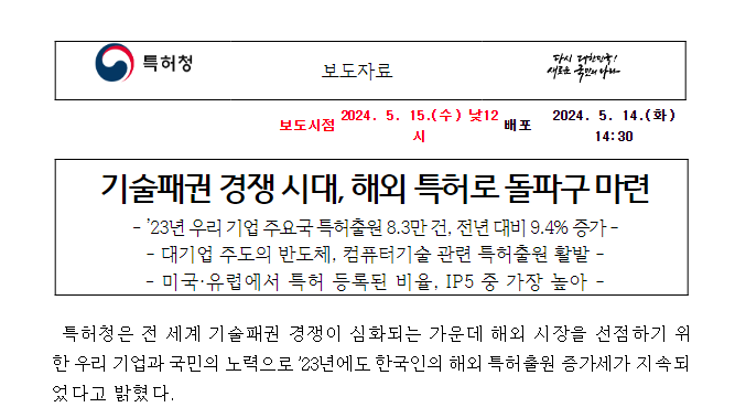 기술패권 경쟁 시대, 해외 특허로 돌파구 마련 기술패권 경쟁 시대, 해외 특허로 돌파구 마련