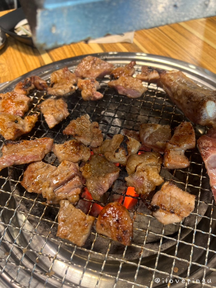  후식 냉면 무료 회식 단체 모임 하기 좋은 김포 맛집 우리땅갈비 통진점