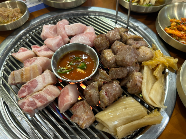  [대전 오류동 맛집] 연탄에 초벌되어 더 맛있는 신상 연탄구이 전문 :고깃리88번지