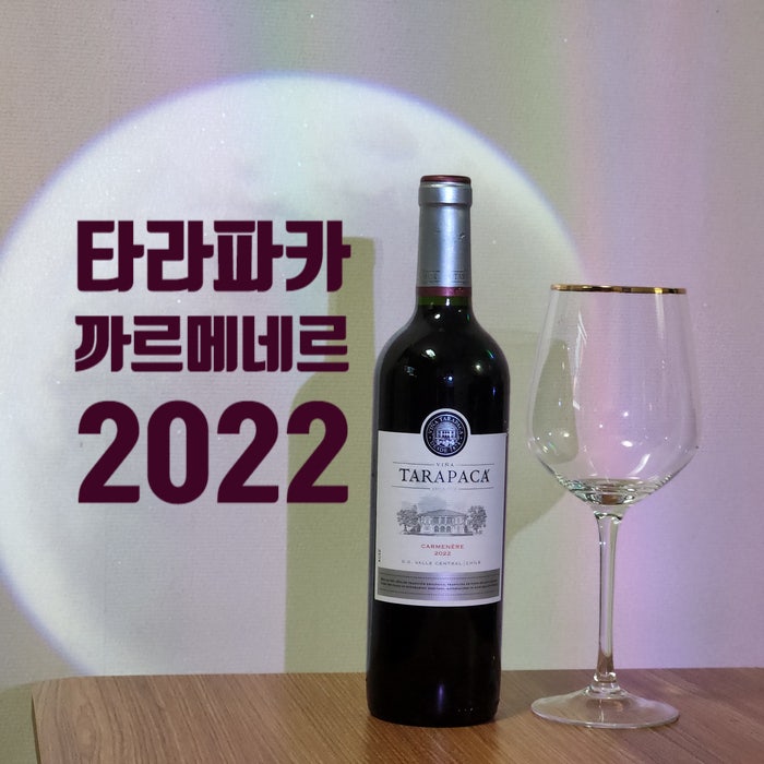  타라파카 까르메네르 2022 롯데마트 와인 솔직후기