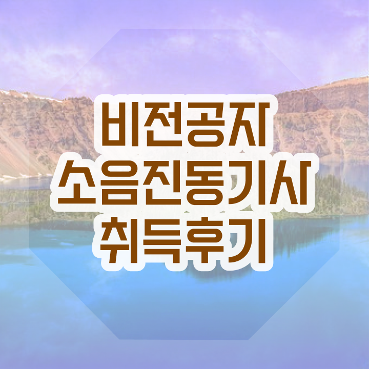  소음진동기사 시험 자격 소음진동기사 취득자격 인강으로 5개월 만에 준비한 전략