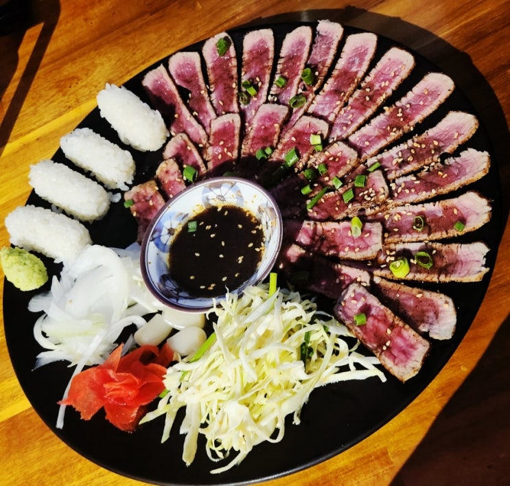  범계술집 범계역 심야주택 안주맛집 모리나베 소고기타다끼 우삼겹숙주볶음