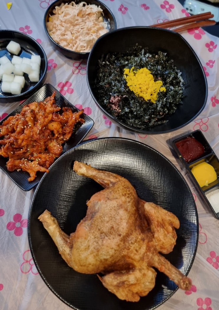  장유맛집 율하빨닭 율하2지구 매운닭발 옛날통닭 율하맛집