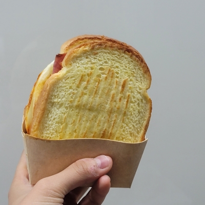  시티델리 프렌치 토스트 조리법 지켜서 에어프라이기 돌리면? 반전주의 햄에그야채맛 후기