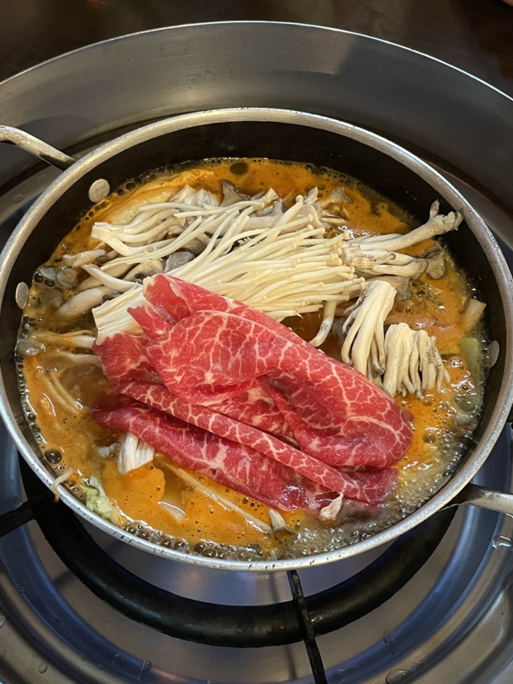  압구정 맛집 최가네 버섯샤브매운탕칼국수 웨이팅 및 내돈내산 후기