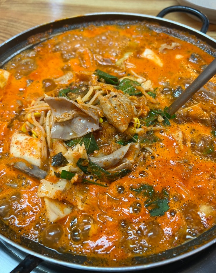  수원 야구장 조원동 맛집 - 할머니손순대(feat.곱창전골)