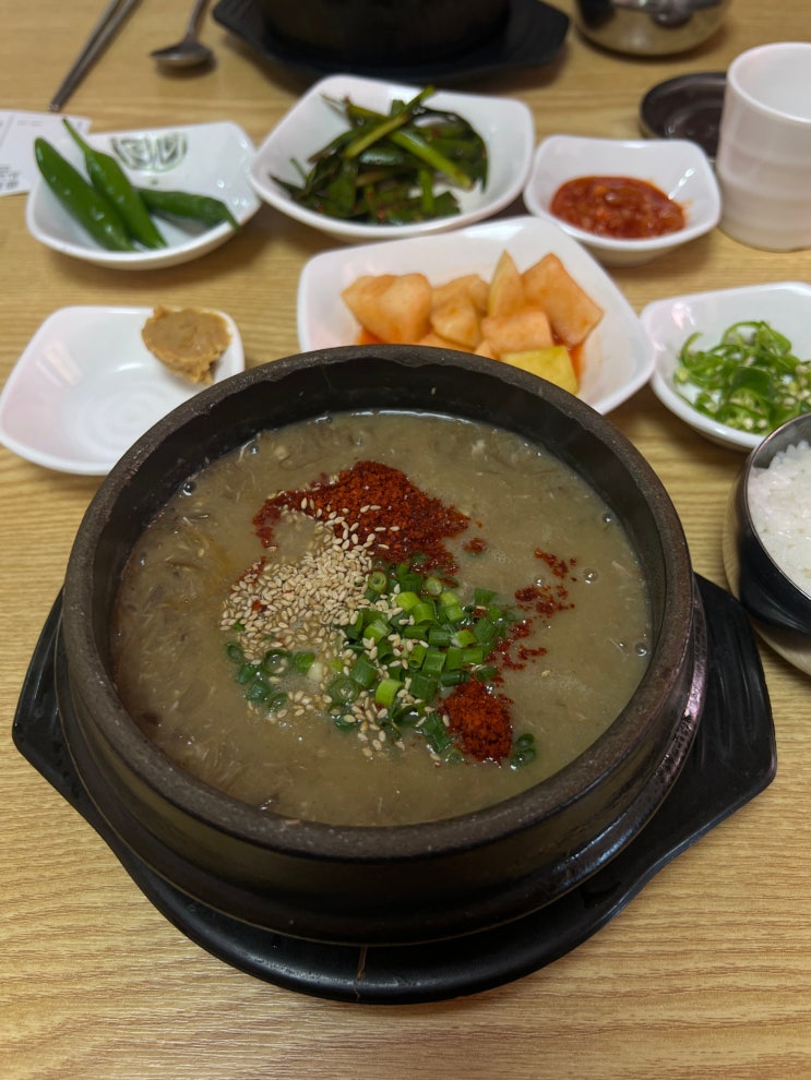  제주 고사리 육개장 : 우진해장국