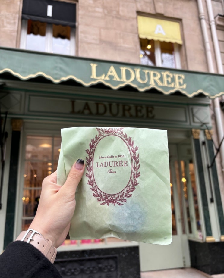  [파리] Ladurée 라뒤레 마카롱 후기