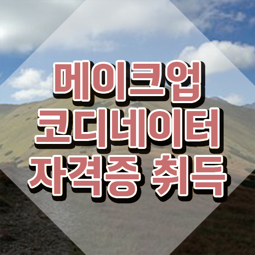  메이컵자격증 , 메이크업코디네이터 자격증 학습 완벽 정리