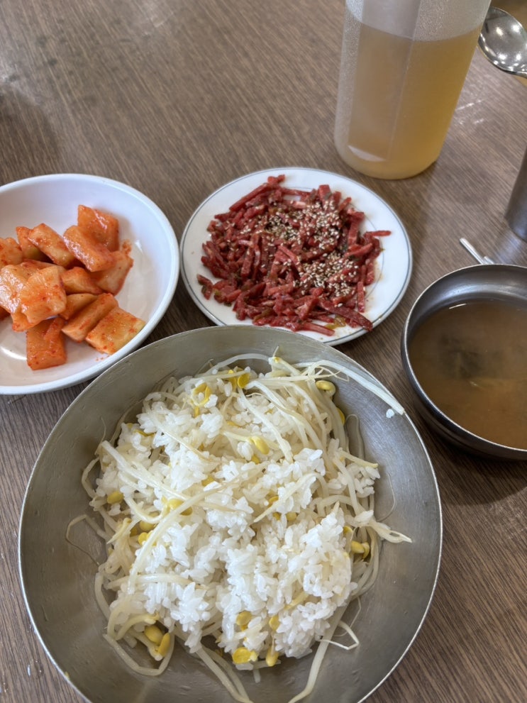  [대전 선화동] 대전역 근처 콩나물육회비빔밥 맛집 왕관식당